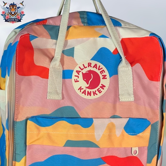🌟Fjällräven: Kånken "Spring Landscape" Art Special Edition Backpack (NWOT)🌟 - Picture 3 of 11